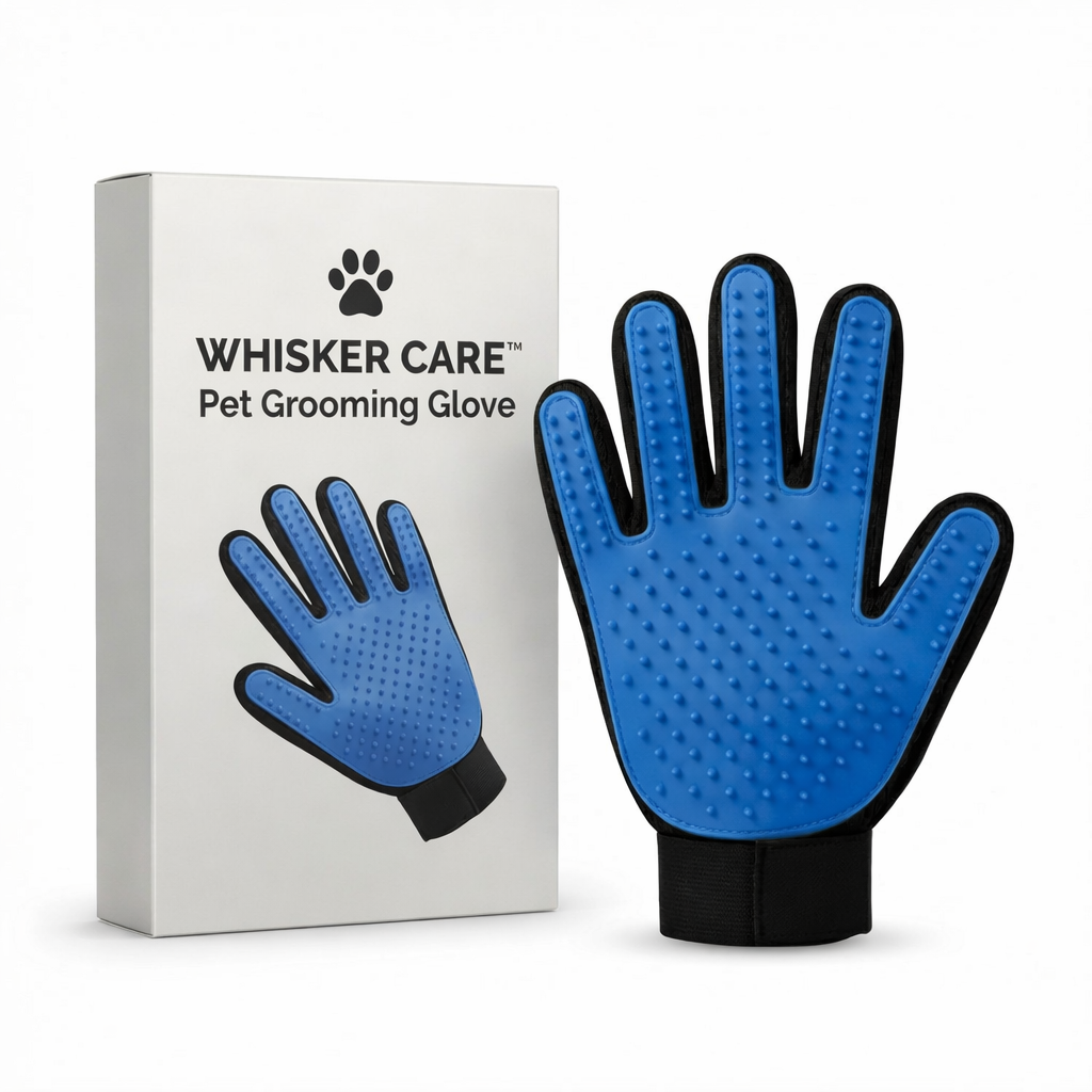 Whisker Care™ Pet Grooming Glove