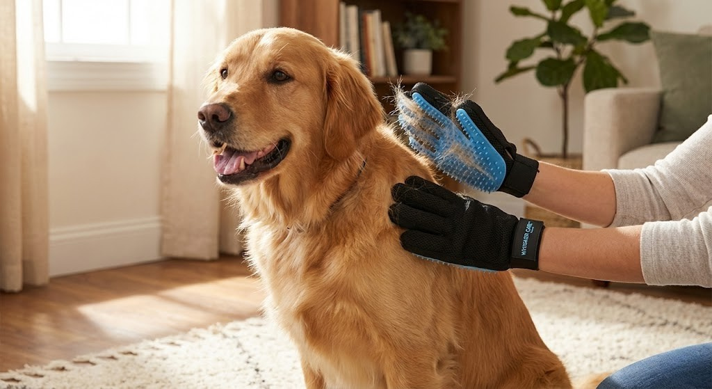 Whisker Care™ Pet Grooming Glove