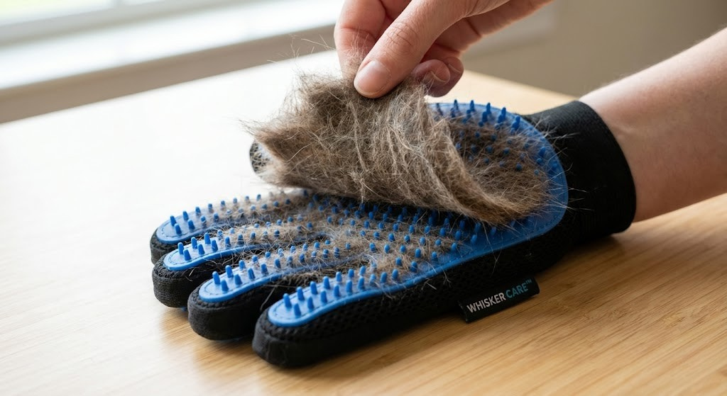 Whisker Care™ Pet Grooming Glove